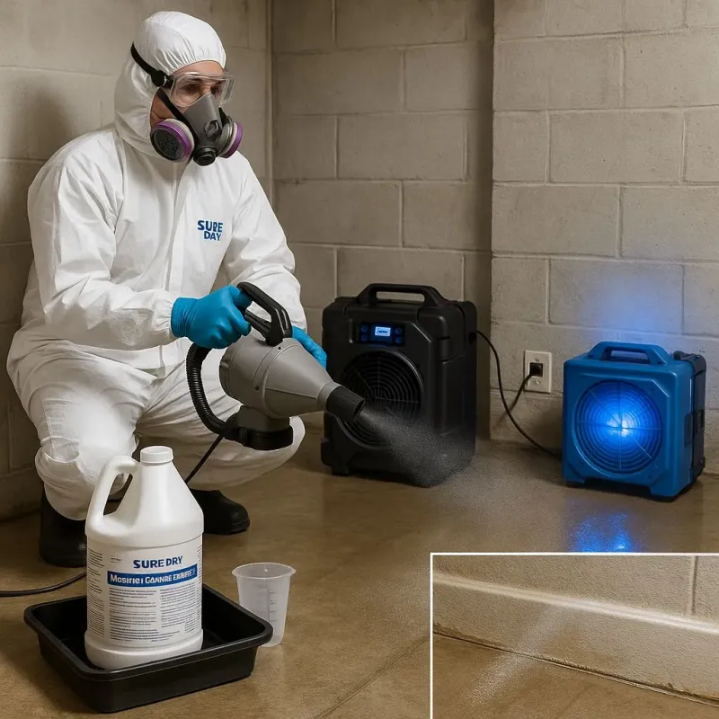 Sanitization and Odor Removal process in North Manchester, IN