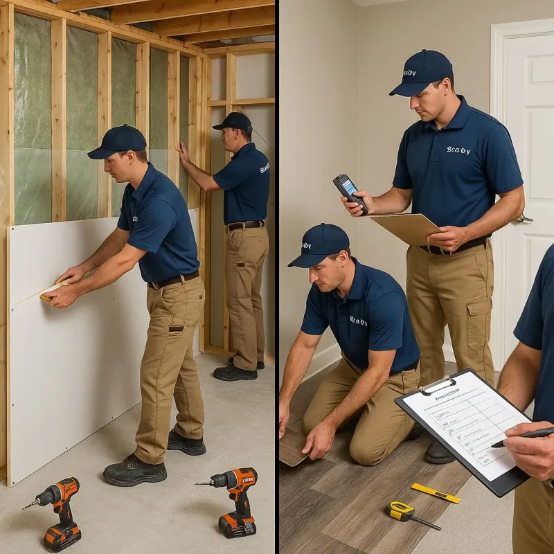 Repairs and Reconstruction process in North Manchester, IN