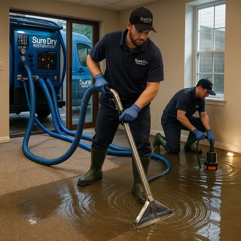 Water Extraction and Removal process in North Manchester, IN